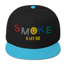 Load image into Gallery viewer, Smoke & Let Go Snapback Hat