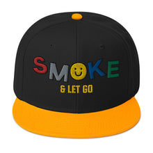 Load image into Gallery viewer, Smoke & Let Go Snapback Hat