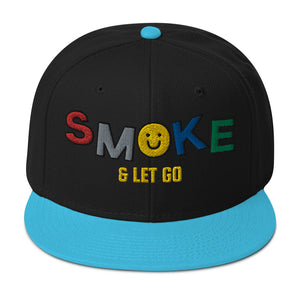 Smoke & Let Go Snapback Hat