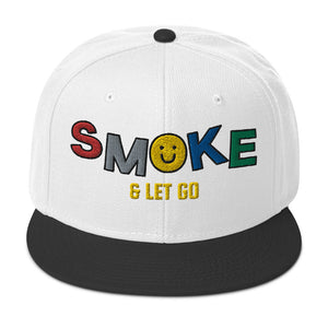 Smoke & Let Go Snapback Hat