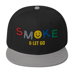 Smoke & Let Go Snapback Hat