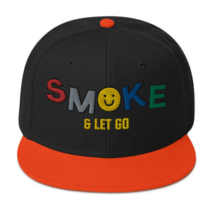 Smoke & Let Go Snapback Hat