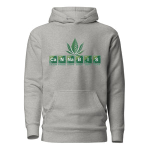 Cannabis Periodic Table Unisex Hoodie