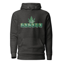 Load image into Gallery viewer, Cannabis Periodic Table Unisex Hoodie