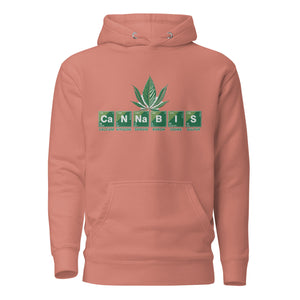 Cannabis Periodic Table Unisex Hoodie