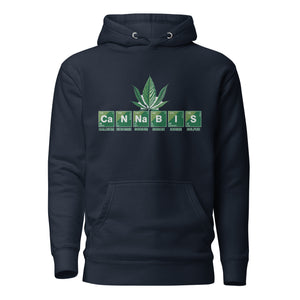 Cannabis Periodic Table Unisex Hoodie