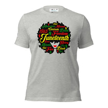 Load image into Gallery viewer, Juneteenth Afro Woman /Unisex t-shirt