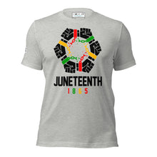 Load image into Gallery viewer, Juneteenth United Fist Unisex Tee