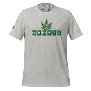 Cannabis Periodic Table Unisex t-shirt