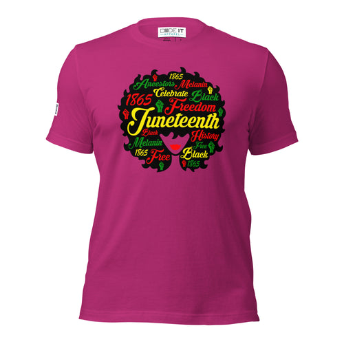 Juneteenth Afro Woman /Unisex t-shirt