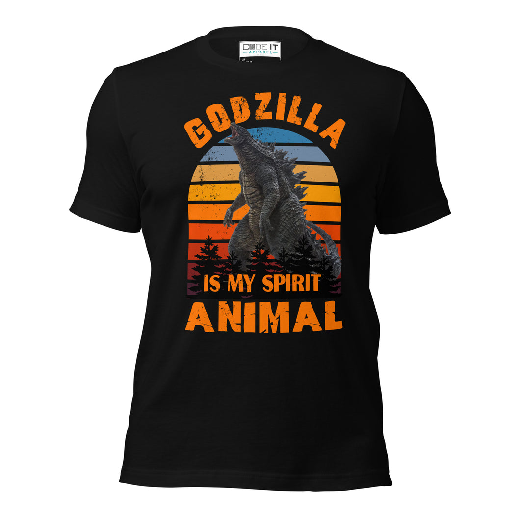 GODZILLA is my Spirit ANIMAL Unisex t-shirt