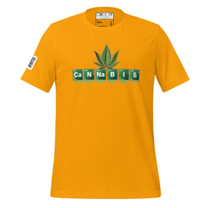 Cannabis Periodic Table Unisex t-shirt