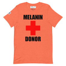 Load image into Gallery viewer, MELANIN DONOR Unisex Tee