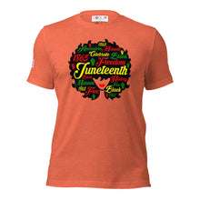 Load image into Gallery viewer, Juneteenth Afro Woman /Unisex t-shirt