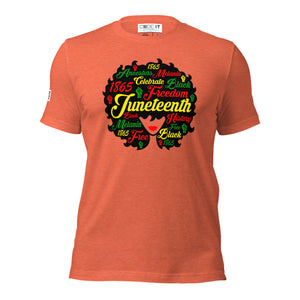 Juneteenth Afro Woman /Unisex t-shirt