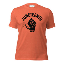 Load image into Gallery viewer, Juneteenth Fist Unisex Tee