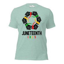 Load image into Gallery viewer, Juneteenth United Fist Unisex Tee