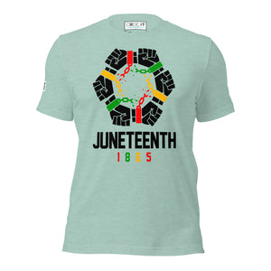 Juneteenth United Fist Unisex Tee