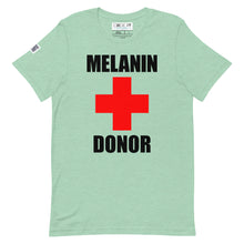 Load image into Gallery viewer, MELANIN DONOR Unisex Tee