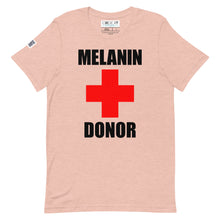 Load image into Gallery viewer, MELANIN DONOR Unisex Tee