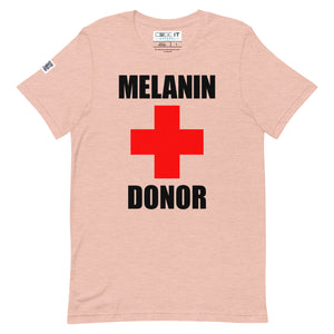 MELANIN DONOR Unisex Tee