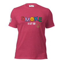 Load image into Gallery viewer, SMOKE AND LET GO Unisex t-shirt