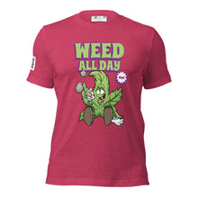 Load image into Gallery viewer, WEED ALL DAY Unisex t-shirt