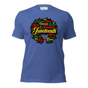 Juneteenth Afro Woman /Unisex t-shirt