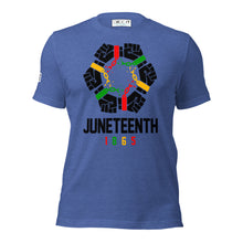 Load image into Gallery viewer, Juneteenth United Fist Unisex Tee