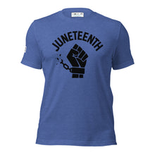 Load image into Gallery viewer, Juneteenth Fist Unisex Tee