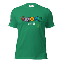 Load image into Gallery viewer, SMOKE AND LET GO Unisex t-shirt