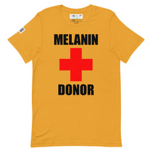 Load image into Gallery viewer, MELANIN DONOR Unisex Tee