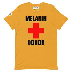 MELANIN DONOR Unisex Tee