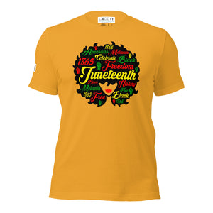 Juneteenth Afro Woman /Unisex t-shirt