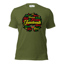 Load image into Gallery viewer, Juneteenth Afro Woman /Unisex t-shirt