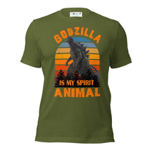 Load image into Gallery viewer, GODZILLA is my Spirit ANIMAL Unisex t-shirt