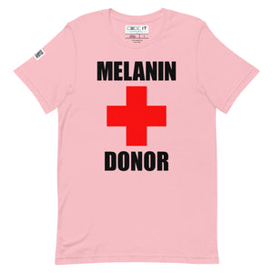 MELANIN DONOR Unisex Tee