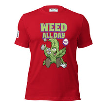 Load image into Gallery viewer, WEED ALL DAY Unisex t-shirt