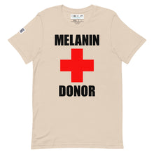 Load image into Gallery viewer, MELANIN DONOR Unisex Tee