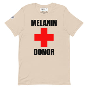 MELANIN DONOR Unisex Tee