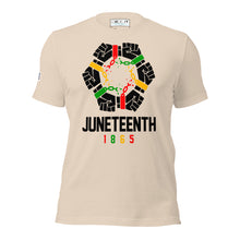 Load image into Gallery viewer, Juneteenth United Fist Unisex Tee