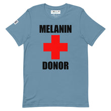 Load image into Gallery viewer, MELANIN DONOR Unisex Tee