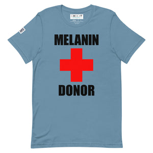 MELANIN DONOR Unisex Tee