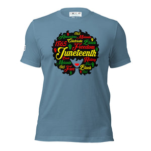 Juneteenth Afro Woman /Unisex t-shirt