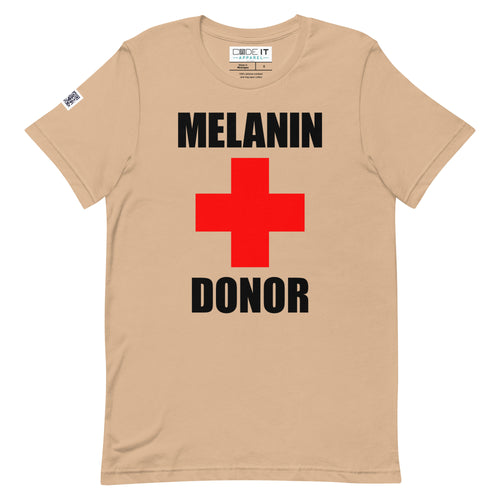 MELANIN DONOR Unisex Tee