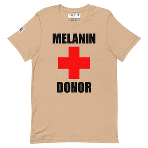 MELANIN DONOR Unisex Tee