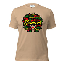 Load image into Gallery viewer, Juneteenth Afro Woman /Unisex t-shirt