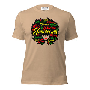 Juneteenth Afro Woman /Unisex t-shirt