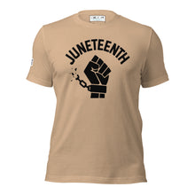 Load image into Gallery viewer, Juneteenth Fist Unisex Tee