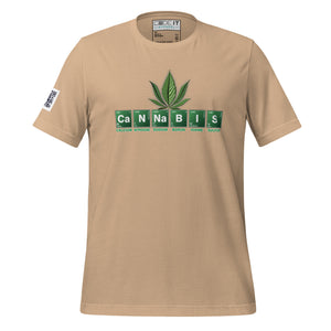 Cannabis Periodic Table Unisex t-shirt